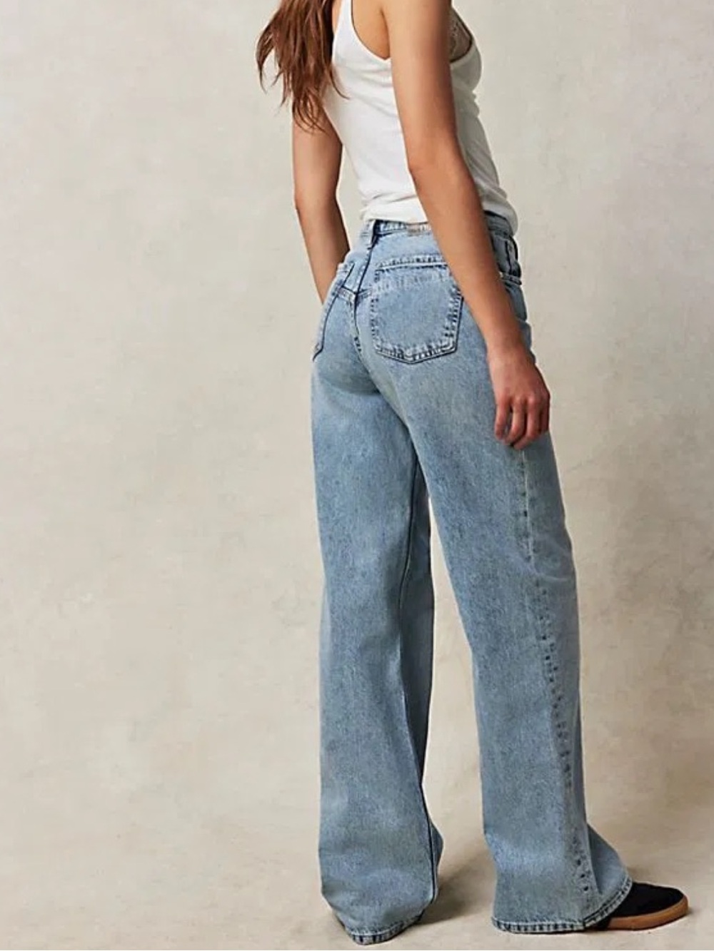 We the Free Tinsley Baggy High-Rise Straighr Leg Jeans - Picture 13 of 16